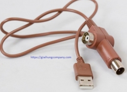 dây cáp nguồn 5v dùng cho anten T2 DVB